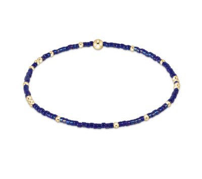 Blue Metallic Hope Unwritten Bracelet
