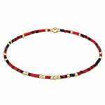 Bright Red-Onyx Gameday Hope Unwritten Bracelet