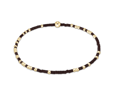 Chocolate Hope Unwritten Bracelet