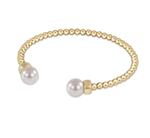 Classic 3mm Pearl Bead Cuff