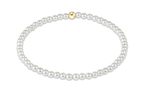 Extends Classic Pearl 3mm Bead Bracelet