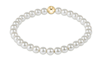 Extends Classic Pearl 5mm Bead Bracelet