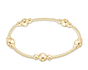 Classic Purpose Gold 6mm Bead Bracelet