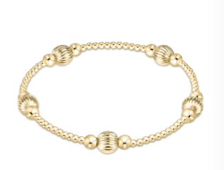 Classic Purpose Gold Dignity 6mm Bead Bracelet