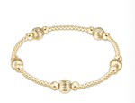 Classic Purpose Gold Dignity 6mm Bead Bracelet