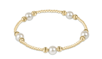 Classic Purpose Pearl 6mm Dignity Bead Bracelet