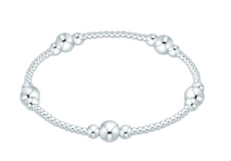 Classic Purpose Sterling 6mm Bead Bracelet