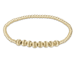 Dignity Beaded Bliss 2.5mm Gold Bead 5mm Bracelet