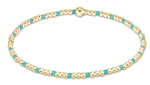 EGIRL Turquoise Hope Sincerity 2mm Bead Bracelet