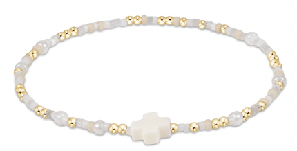 Extends Call Me On My Shellphone Signature Cross Hope Unwritten Bracelet