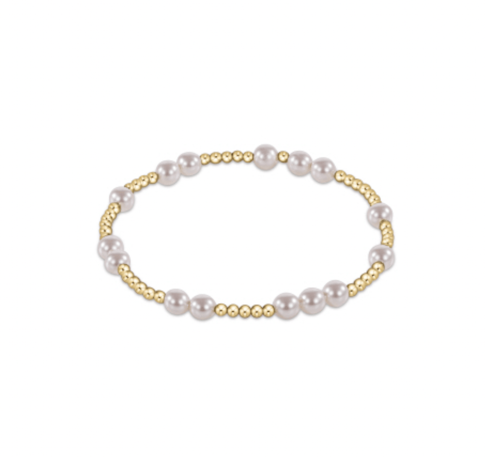 Extends Pearl Gold 5mm Hope Unwritten Bracelet