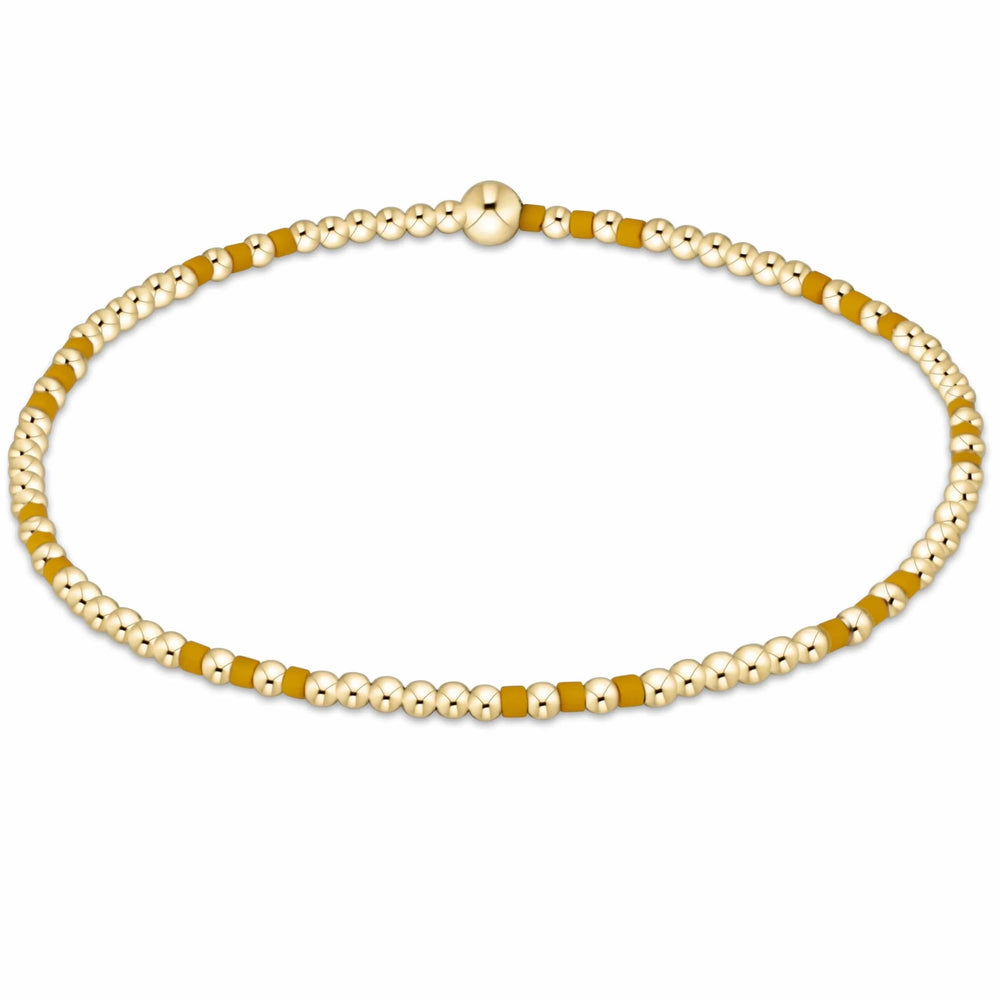 Golden Yellow Gameday Hope Gold Joy Bracelet