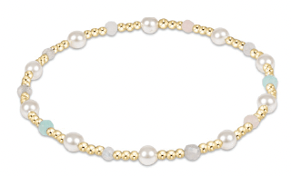 Hot Mess 2025 Pearl Sincerity 4mm Bead Bracelet