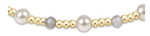 Labradorite Pearl Sincerity 4mm Bead Bracelet