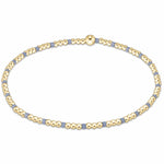 Light Blue Gameday Hope Gold Sincerity Bracelet