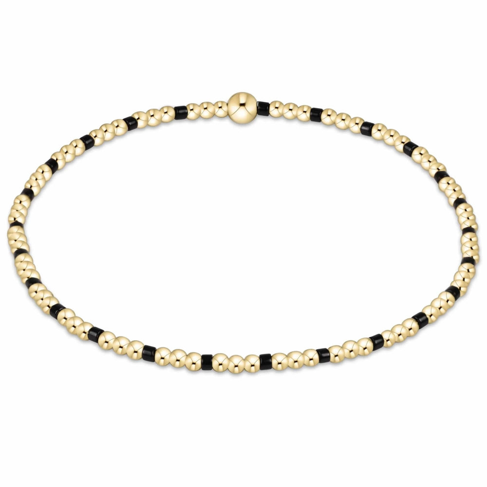 Onyx Gameday Hope Gold Sincerity Bracelet