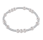 Pearl Sterling 5mm Hope Unwritten Bracelet