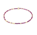 Pink Metallic Hope Unwritten Bracelet