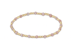 Enewton Pink Opal Gold Sincerity 3mm Bracelet