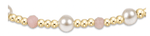 Enewton Pink Opal Pearl Sincerity 4mm Bead Bracelet