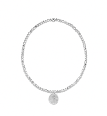 Enewton Sterling Inspire Small Charm 2mm Bead Bracelet