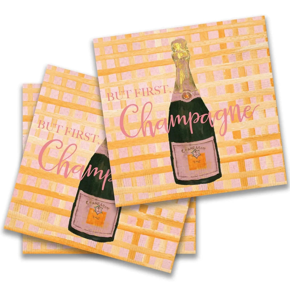 But First Champagne Cocktail Napkins