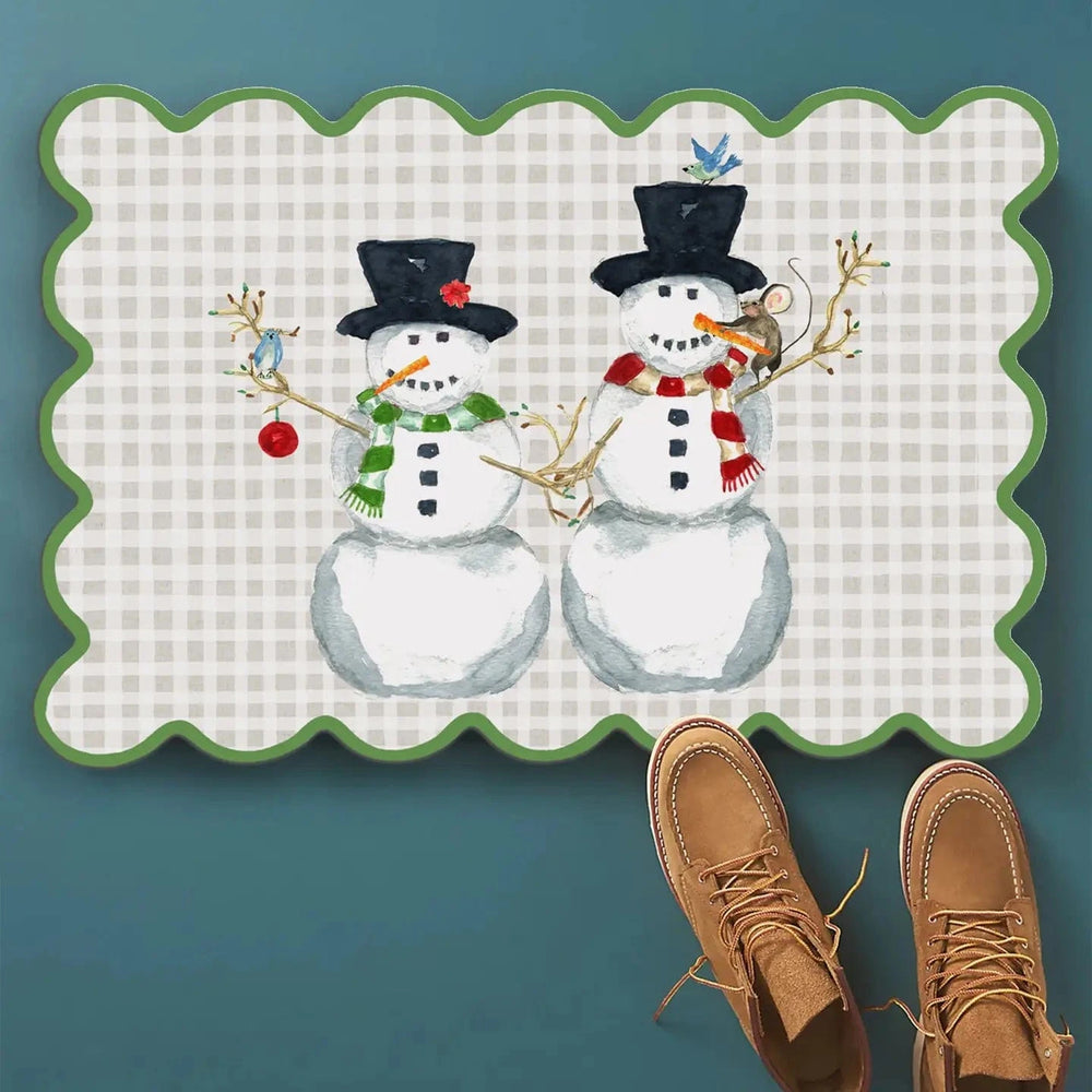 Friends Melt My Heart Vinyl Floor Mat