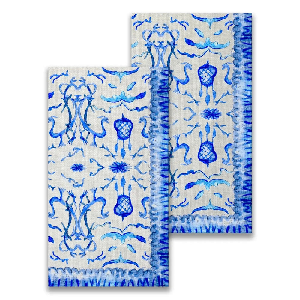 Ginger Jar Pattern Tree Guest Towels