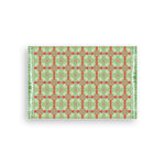 Red & Green Talavera Tiles Vinyl Floor Mat