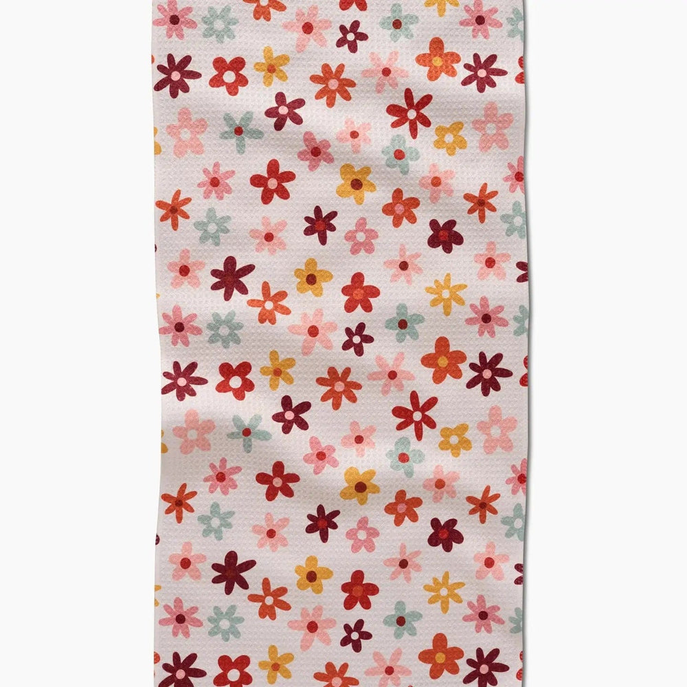 Fall Daisies Bar Towel