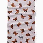 Geometry Flutter Love Tea Towel