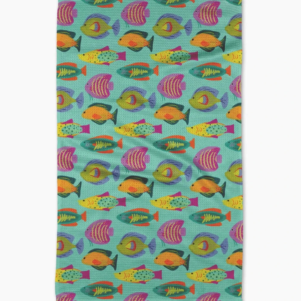 Geometry Schooling Tea Towel