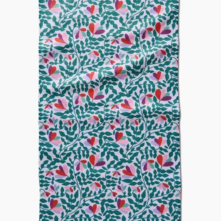 Geometry Spring Wavy Tea Towel
