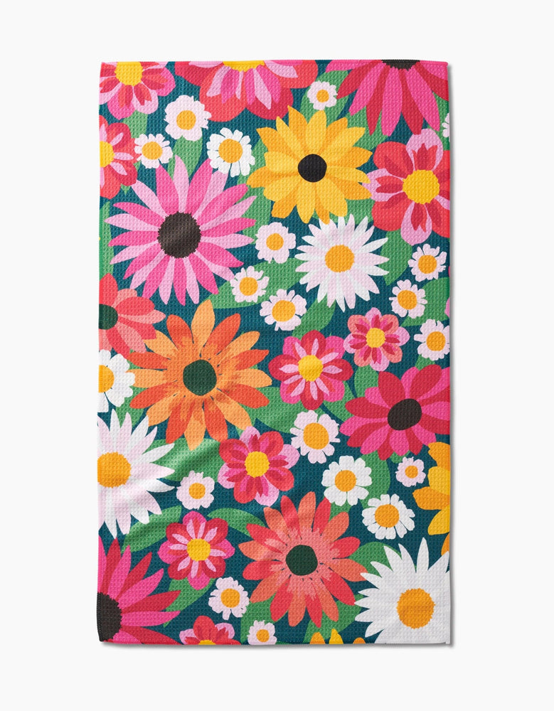 Wild Blooms Tea Towel