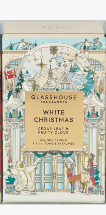 White Christmas 2.1oz Candle