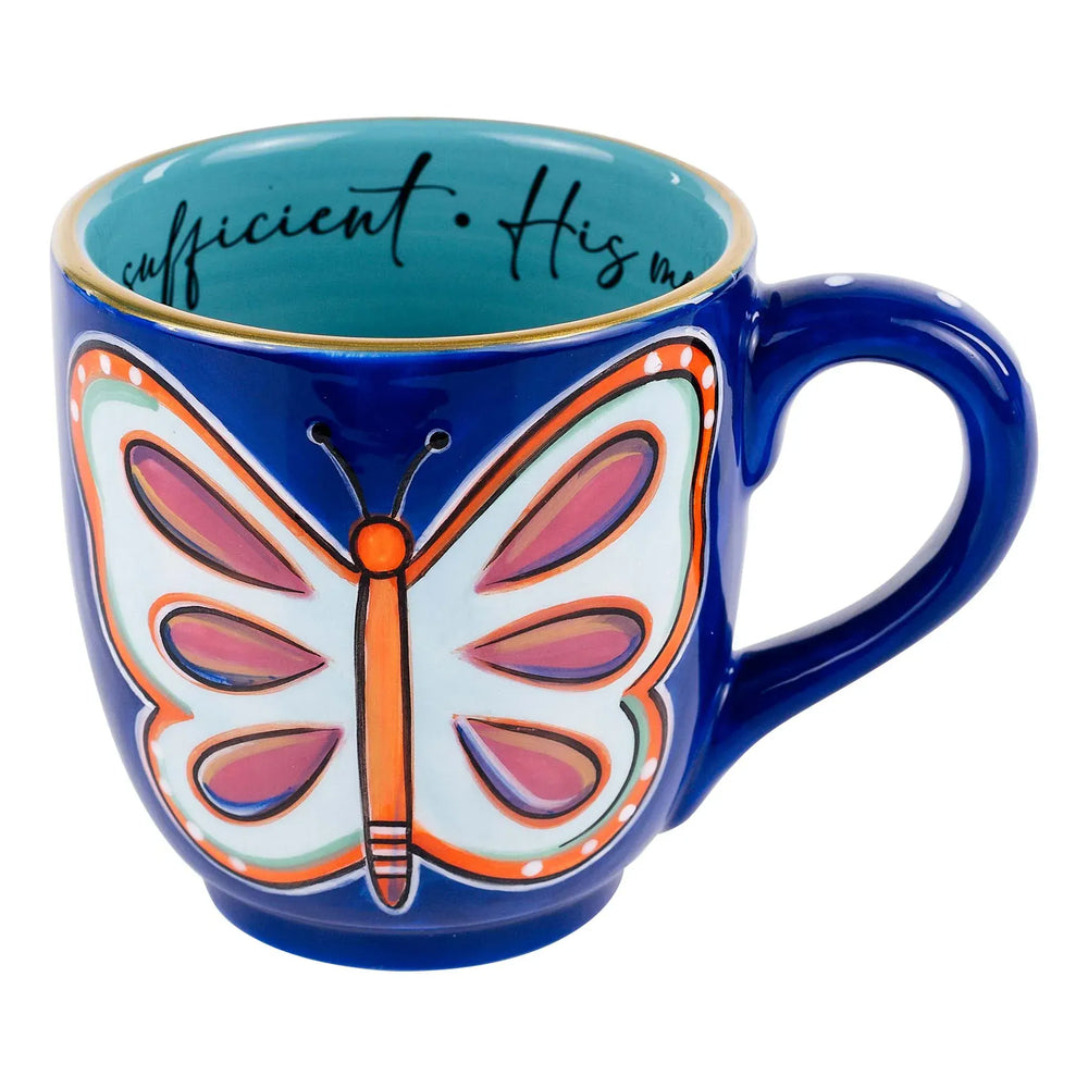 Blue Butterflies Mug