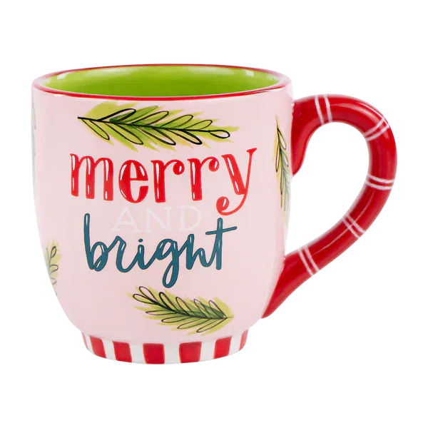 Merry & Bright Vintage Mug