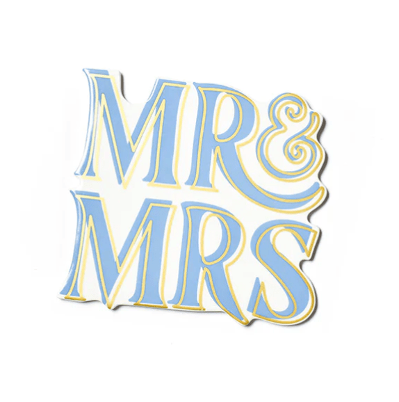 Blue Mr. & Mrs. Attachment