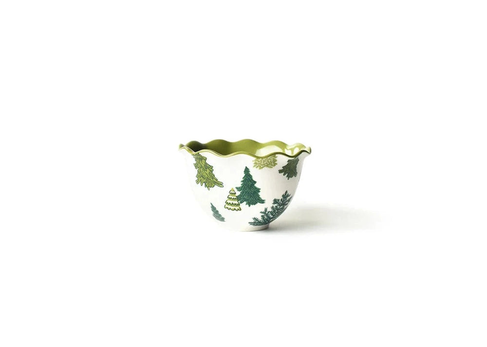 Fir Forest Ruffle Bowl