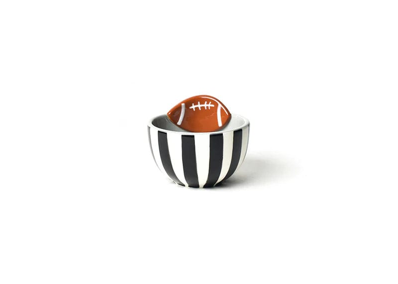 Happy Everything Football Embellishment Bowl