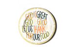 God Is Great Dusk Platter