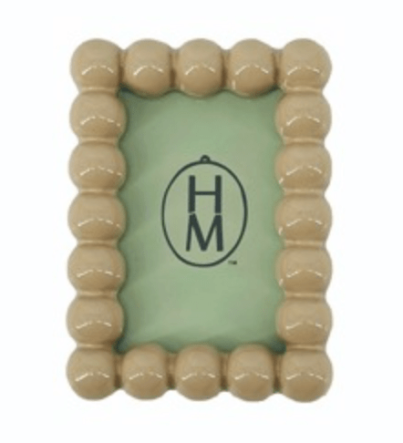 Taupe Hobnail Magnet Frame