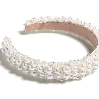 Mixed Pearls Headband