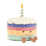 Jellycat Amuseables Rainbow Birthday Cake