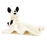 Jellycat Bashful Black & Cream Puppy Soother