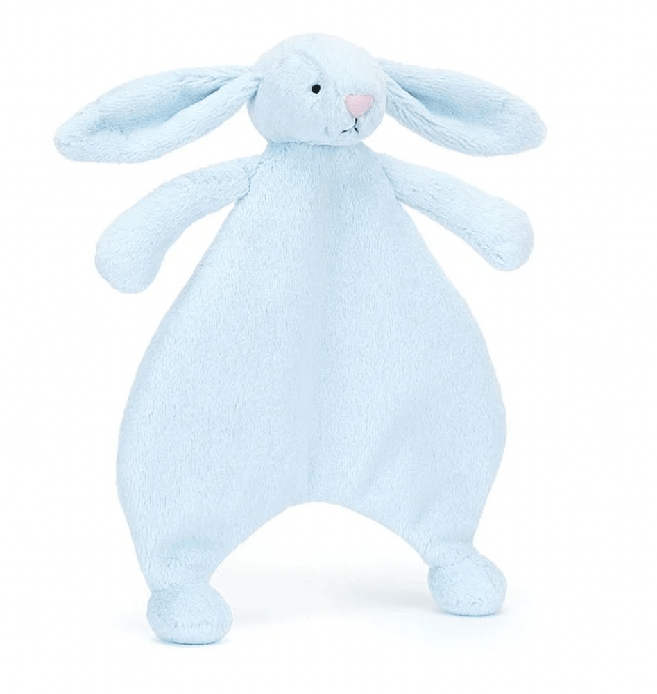 Bashful Blue Bunny Comforter