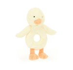 Jellycat Bashful Duckling Ring Rattle