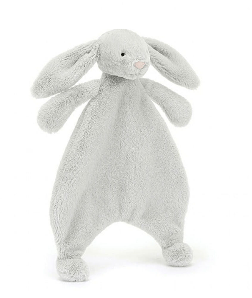 Jellycat Bashful Grey Bunny Comforter