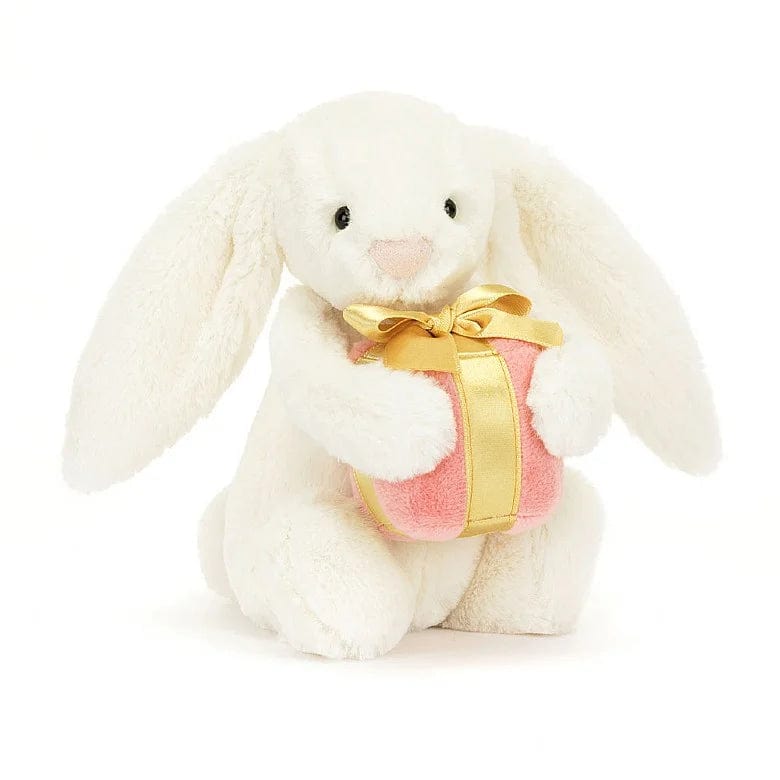 Jellycat Bashful Small Bunny with Present