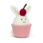 Jellycat Dainty Dessert Cupcake Bunny